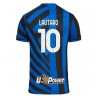 Inter Milan Lautaro Martinez #10 Hemmatröja 2024-25 Korta ärmar